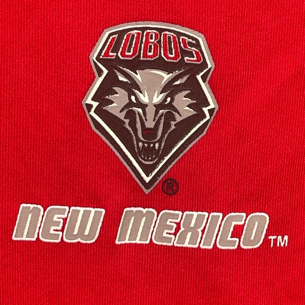 New Mexico Lobos Red Long Sleeve Quarter-Zip Shirt - Picture 6 of 6